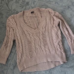 Express chunky knit sweater